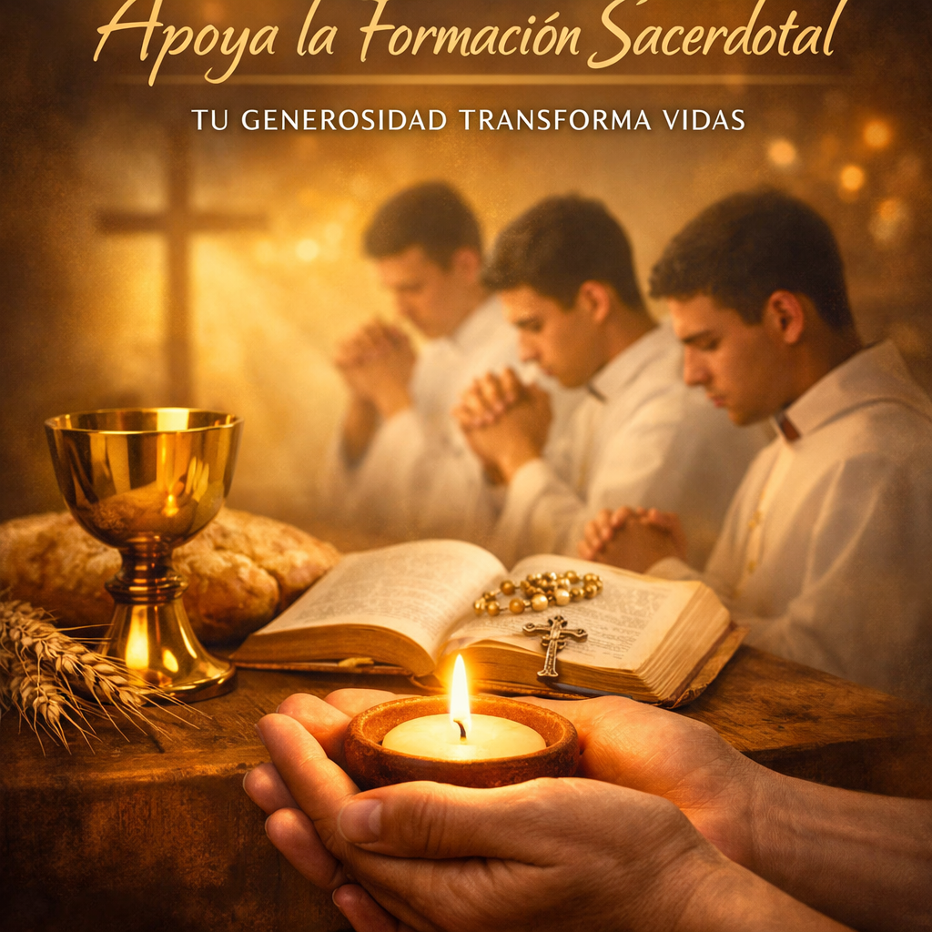 Apoya la formación sacerdotal